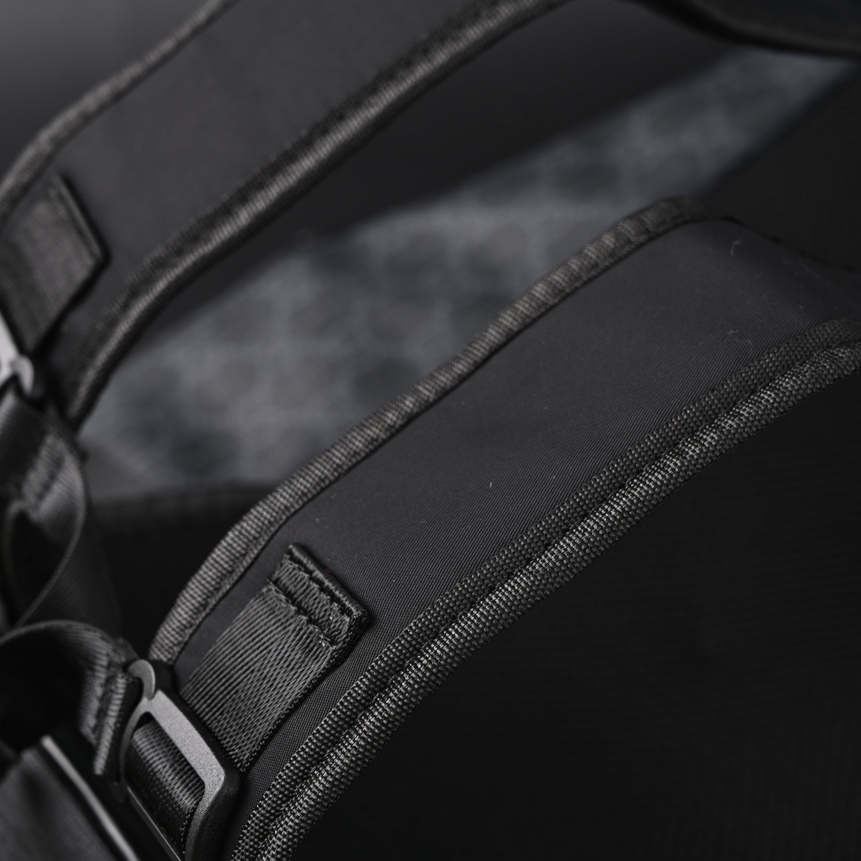 Gucci GG Supreme Monogram Backpack with Web Stripe