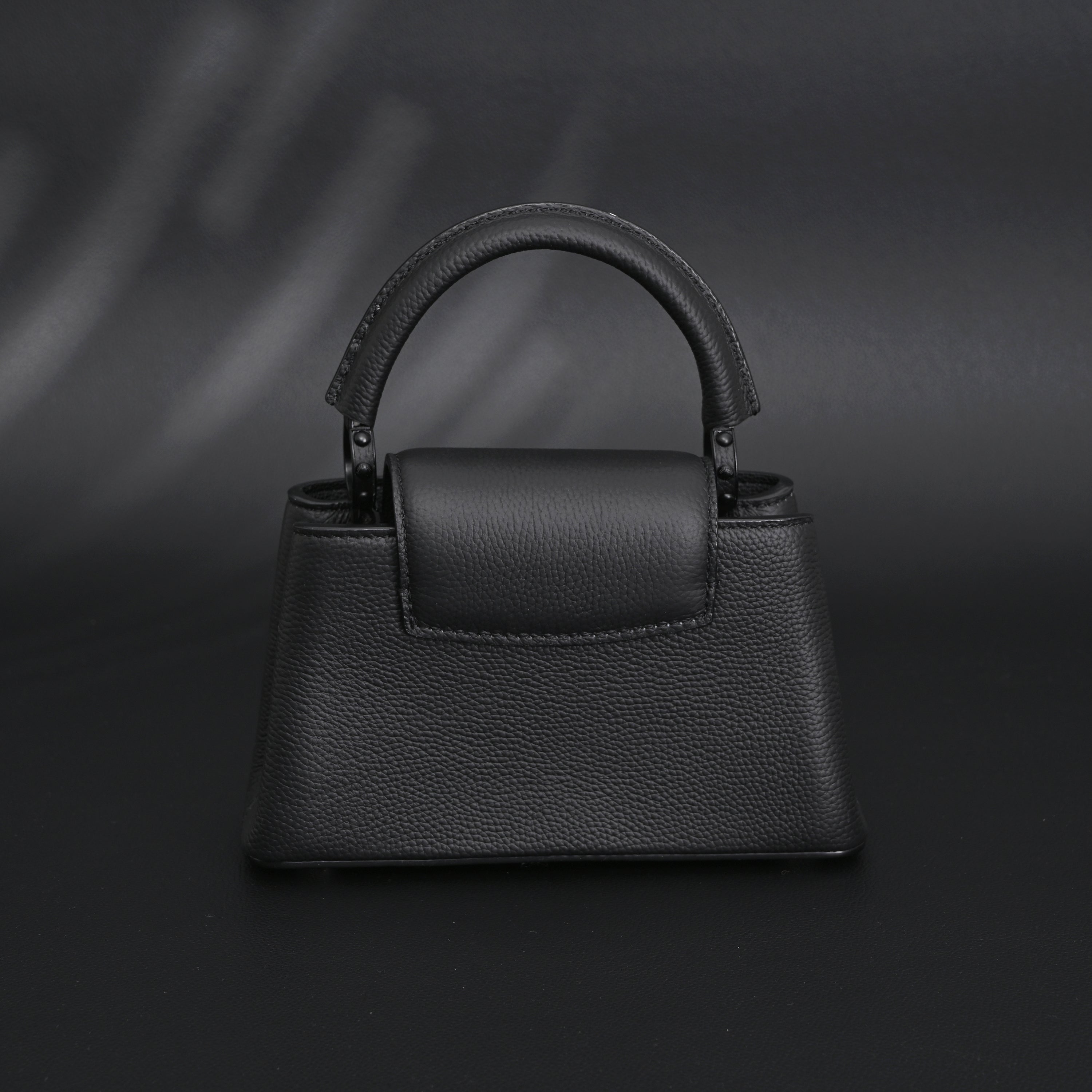 Chanel Classic Flap Bag – Black Quilted Caviar Leather with Gold-Tone Hardware