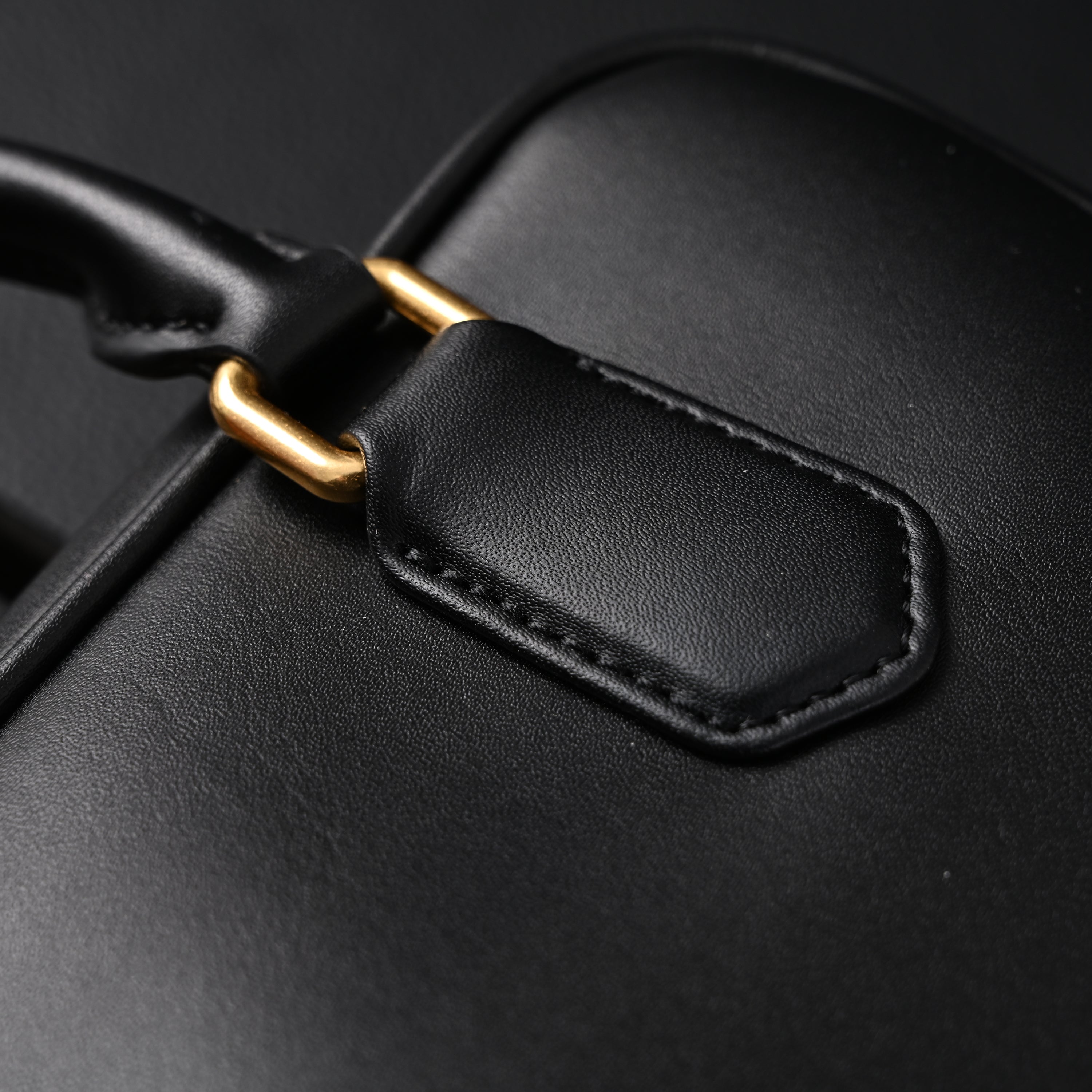 Miu Miu Black Matelassé Leather Satchel Bag – Mini Top Handle
